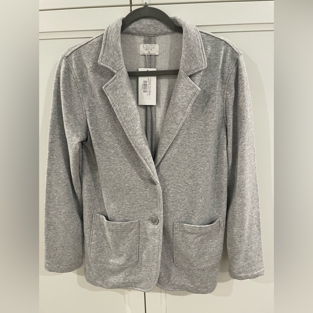 Z Supply Casual Fridays Terry Blazer NWT